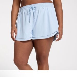 NWT Calia Women’s step Up shorts Sz XL $48 - Pale Blue